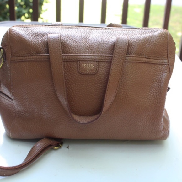 Fossil leather satchel - Picture 11 of 15